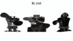 Ventilatore termoelettrico per basse temperature BL240 per stufe a gas, a legna Woodbox e pietra ollare - immagine 5