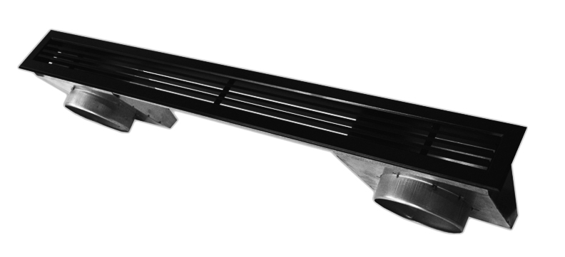 Griglia di sovrapressione per distribuzione aria