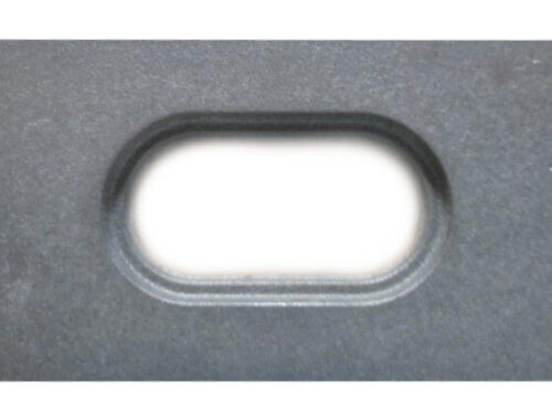 Supporto in ghisa per griglia ellittica