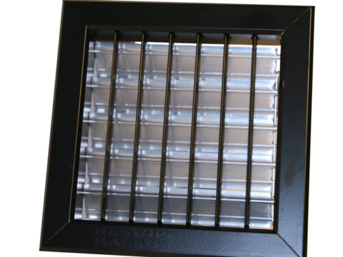 Griglia con serranda per distribuzione aria