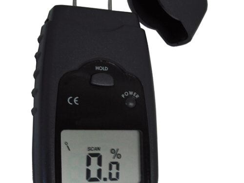 Igrometro digitale, misurazione umidità legna